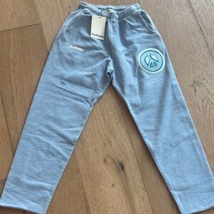 Madhappy Sky Blue Peace Patch Track Pants